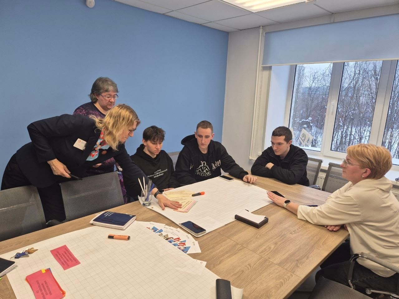 Встреча с детьми‑сиротами в Оленегорском кадровом центре