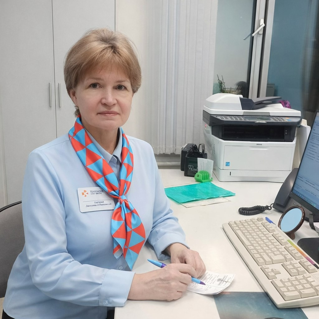 Людмила Дмитриевна Беляева, инспектор центра занятости